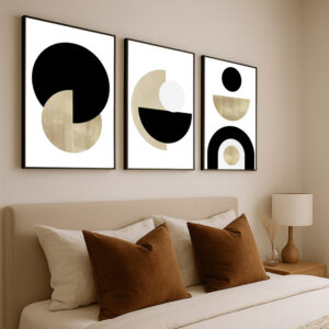 Set de 3 Cuadros Decorativos Modernos